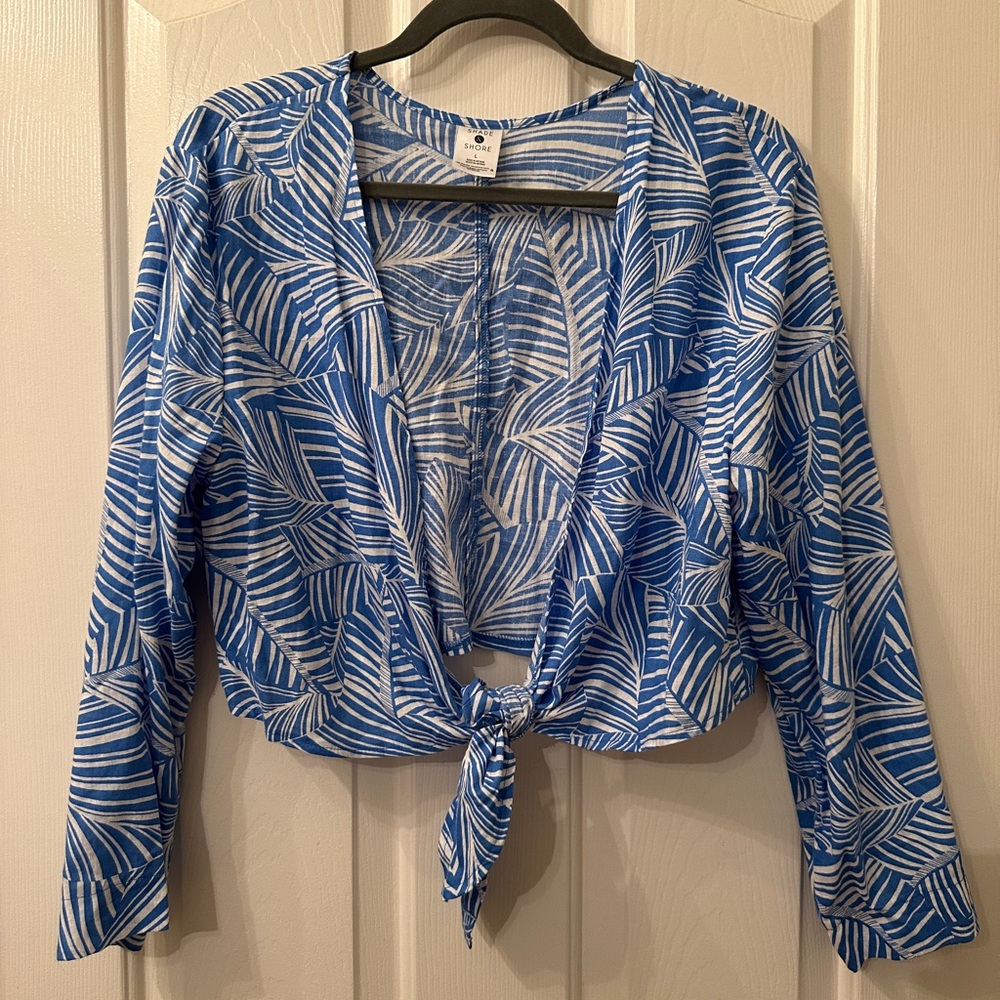 Tie-Front Top